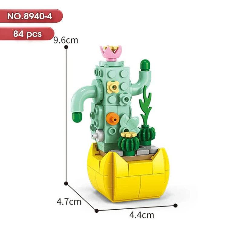 Educational Blocks Lego Compatible Floral Bonsai Kit Kids - ToylandEU