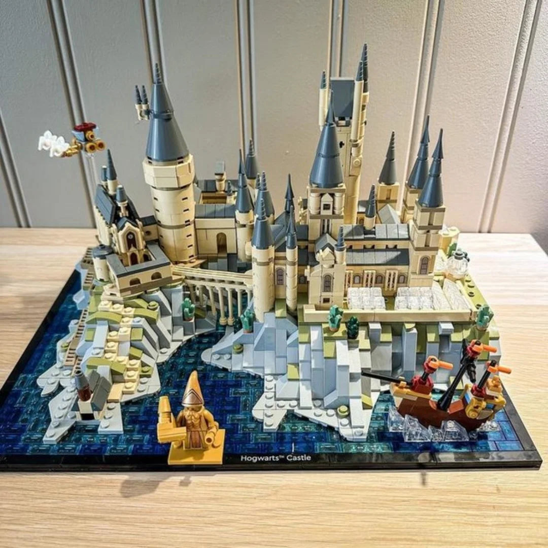 Building Blocks Set | 2660 Pieces | Castle and Grounds Theme | Gift for Adults