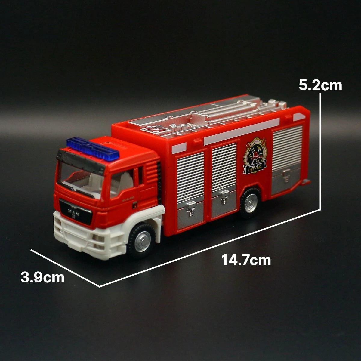 MAN Urban Fire Engine Toy Truck Model - ToylandEU