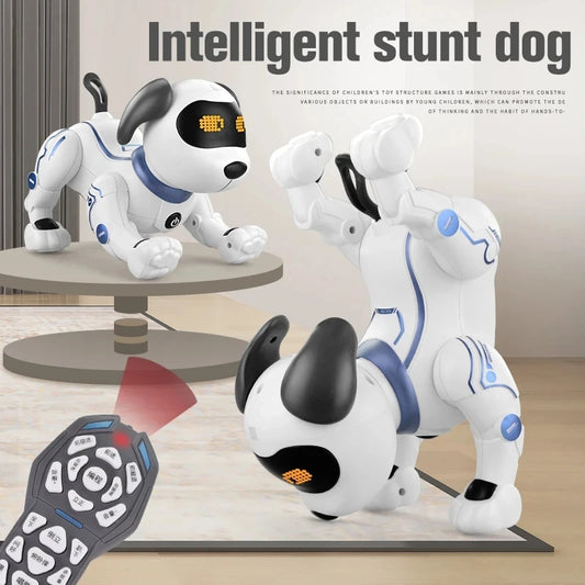 Interactive Robo Dog Toy - Remote Control, Singing & Dancing Fun for Kids