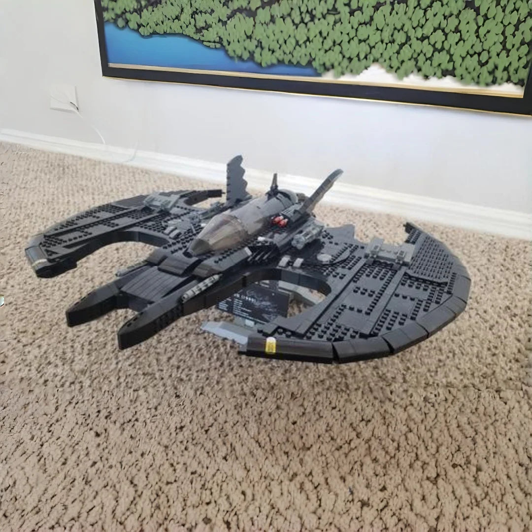 Building Blocks Set | 2363 Pieces | Batwing Fighter Series | Gift for Teens