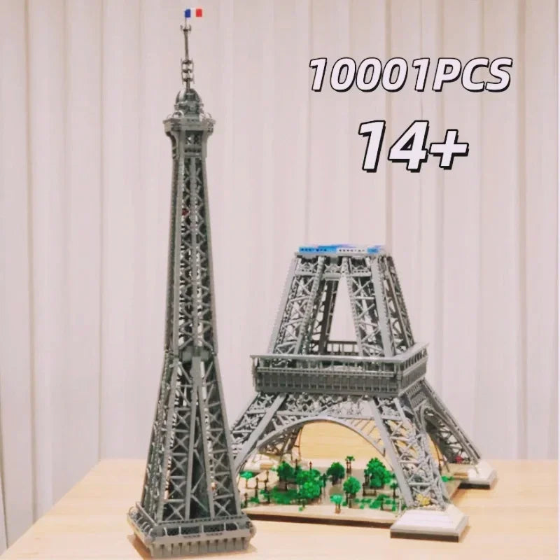 Architecture Blocks | 10001 Piece Set | Lego Compatible Kit | Adult Display Model
