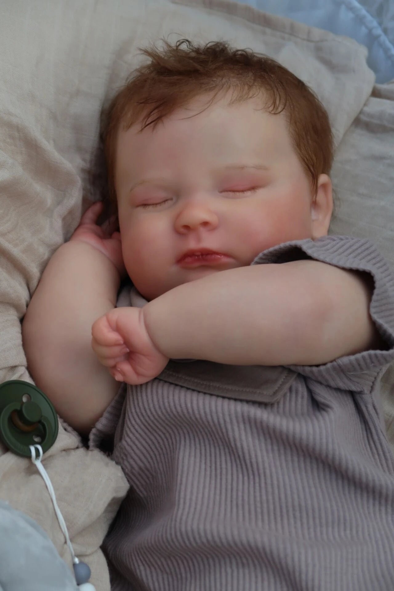 Ultra-Realistic Genesis Reborn Baby Boy Doll with Unique 3D Skin – Collector’s Choice