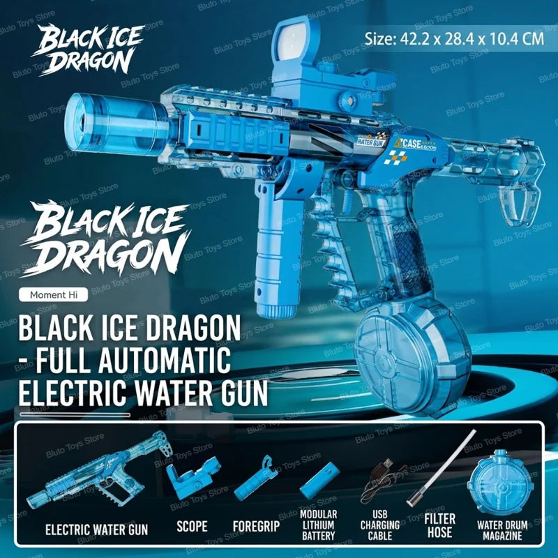 Water Blaster | LED Light | Automatic Soaker | Outdoor Beach Toy