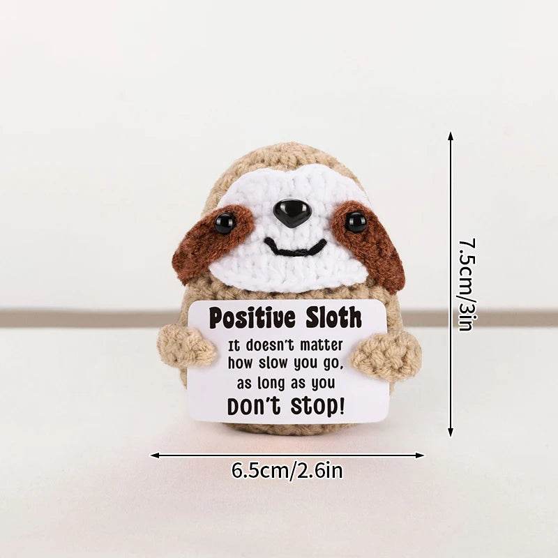 Positive Energy Bee Hug Pocket Doll Mini Handmade Gift - ToylandEU