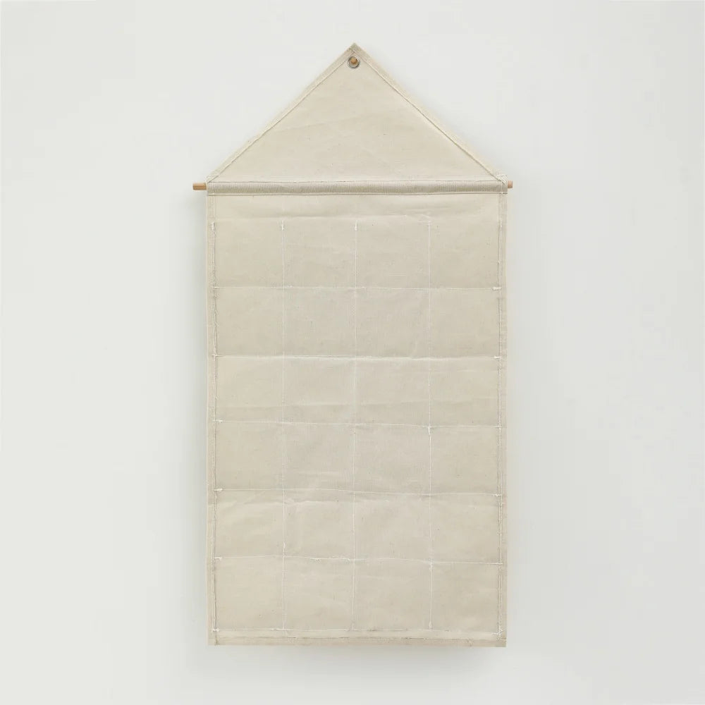 Advent Calendar | Fabric 24 Pocket Wall Hanging | DIY Blank Canvas | Fillable Christmas Countdown