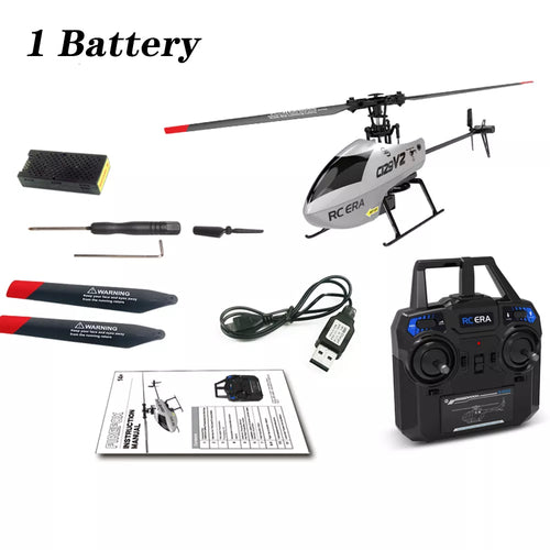 C129 V2 RC Helicopter 6 Channel Remote Controller Helicopter Charging Toyland EU