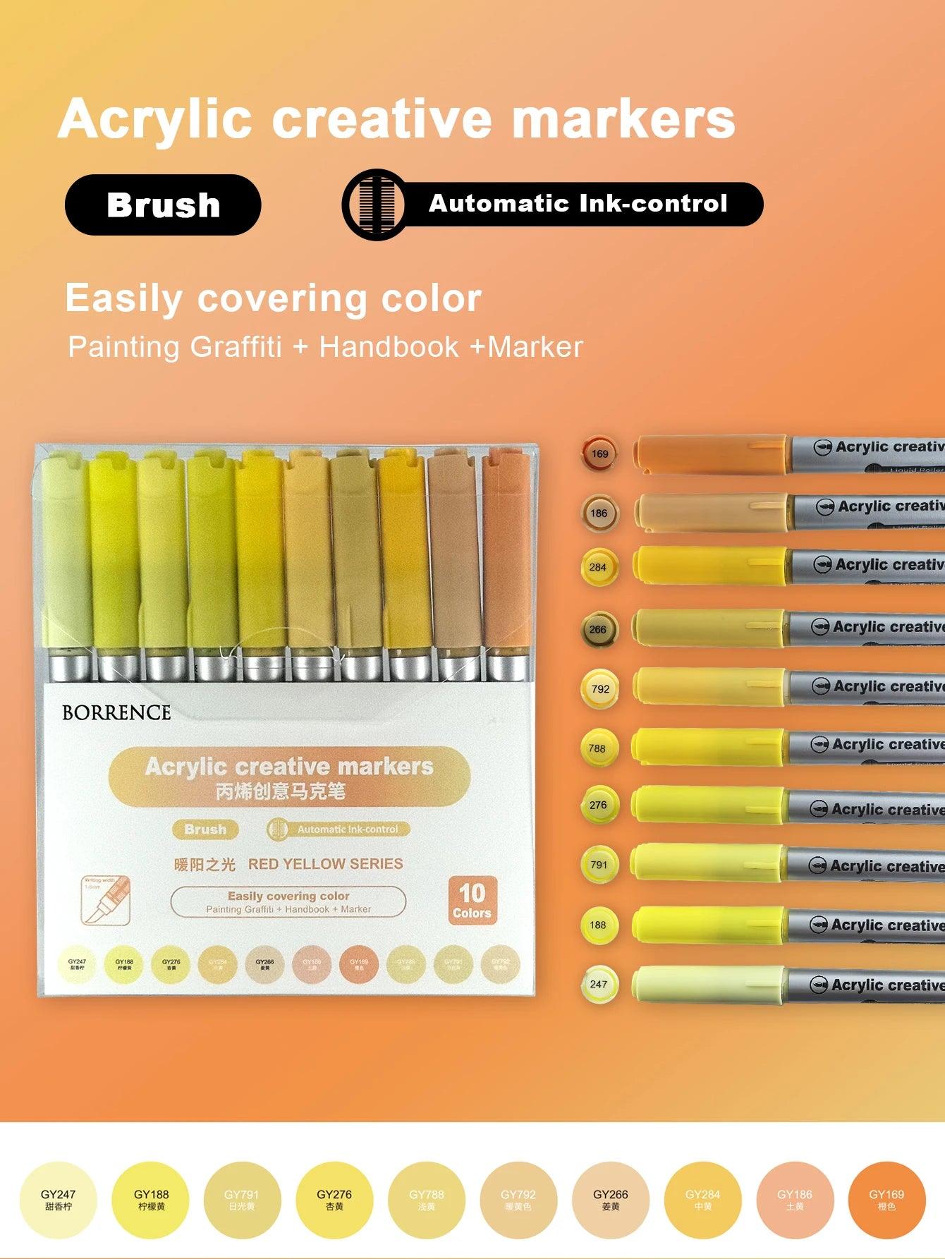 Acrylic Paint Markers | 120 Color Set | Toylandeu™