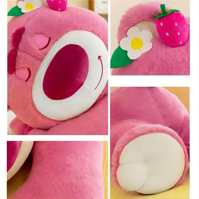 Plush Toy | Lotso Bear Toy Story Character | Strawberry Aroma | 22cm