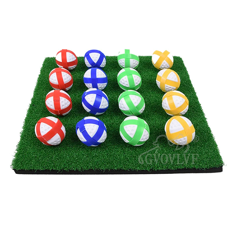 Family Fun Indoor and Outdoor Golf Game Set with Mat, Sticky Balls, and Multiple Accessories - ToylandEU