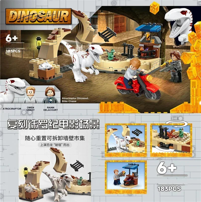 Dinosaur Building Blocks Air Mission Compatible Set 76976