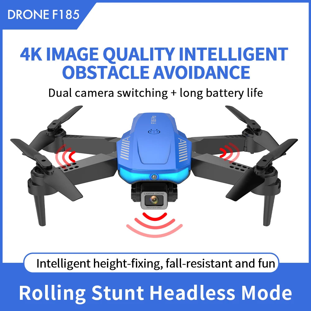 SIHARIFY RC Drone with Smart Obstacle Avoidance 4k WIFI Height Hold RC