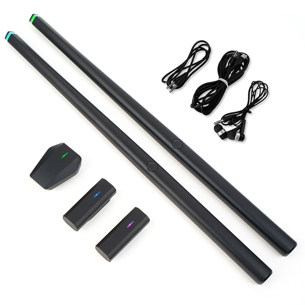 Somatosensory Electronic Drum Kit With Air Drum Sticks For Beginners