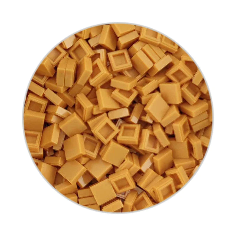 Smooth 1x1 Building Blocks | MOC Pixel Particles | DIY Kids Set