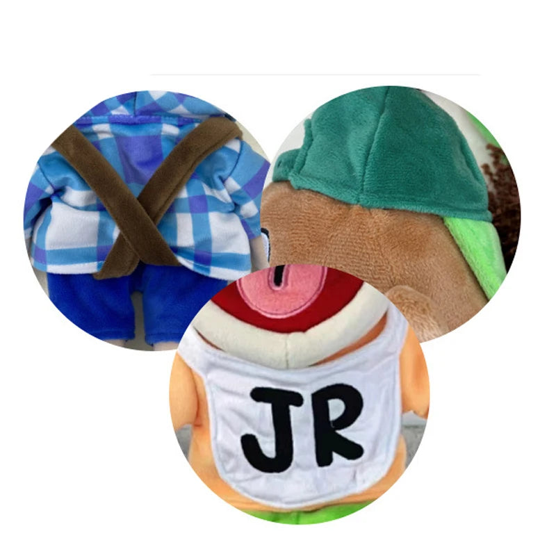 Boy Jeffy Hand Puppet Coby Junior Joseph Plush Doll Toy Stuffed with Movable Mouth