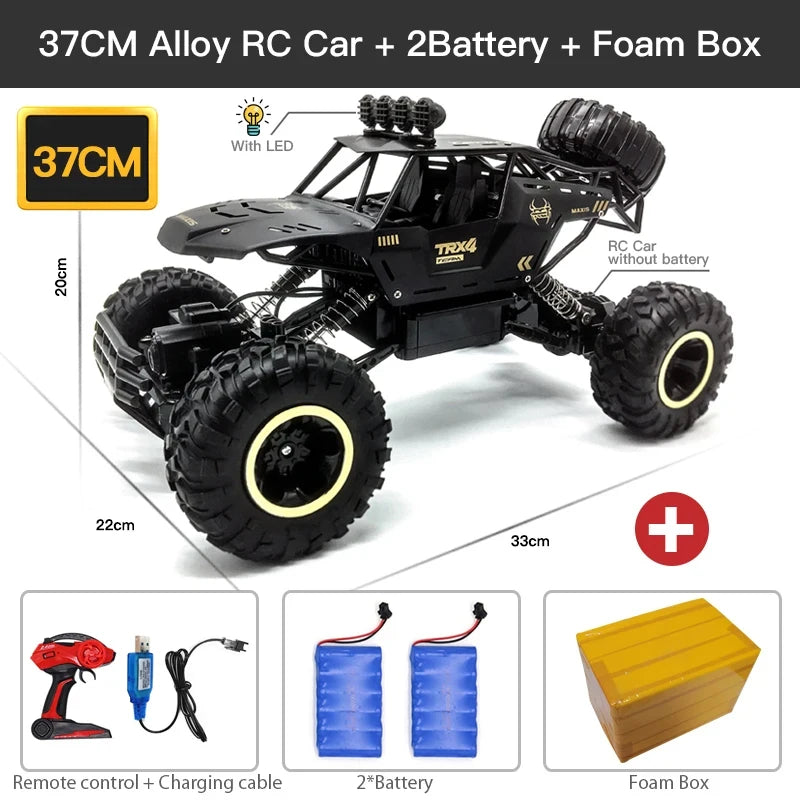 Off Road 4WD RC Car With Premium LED Lighting Remote