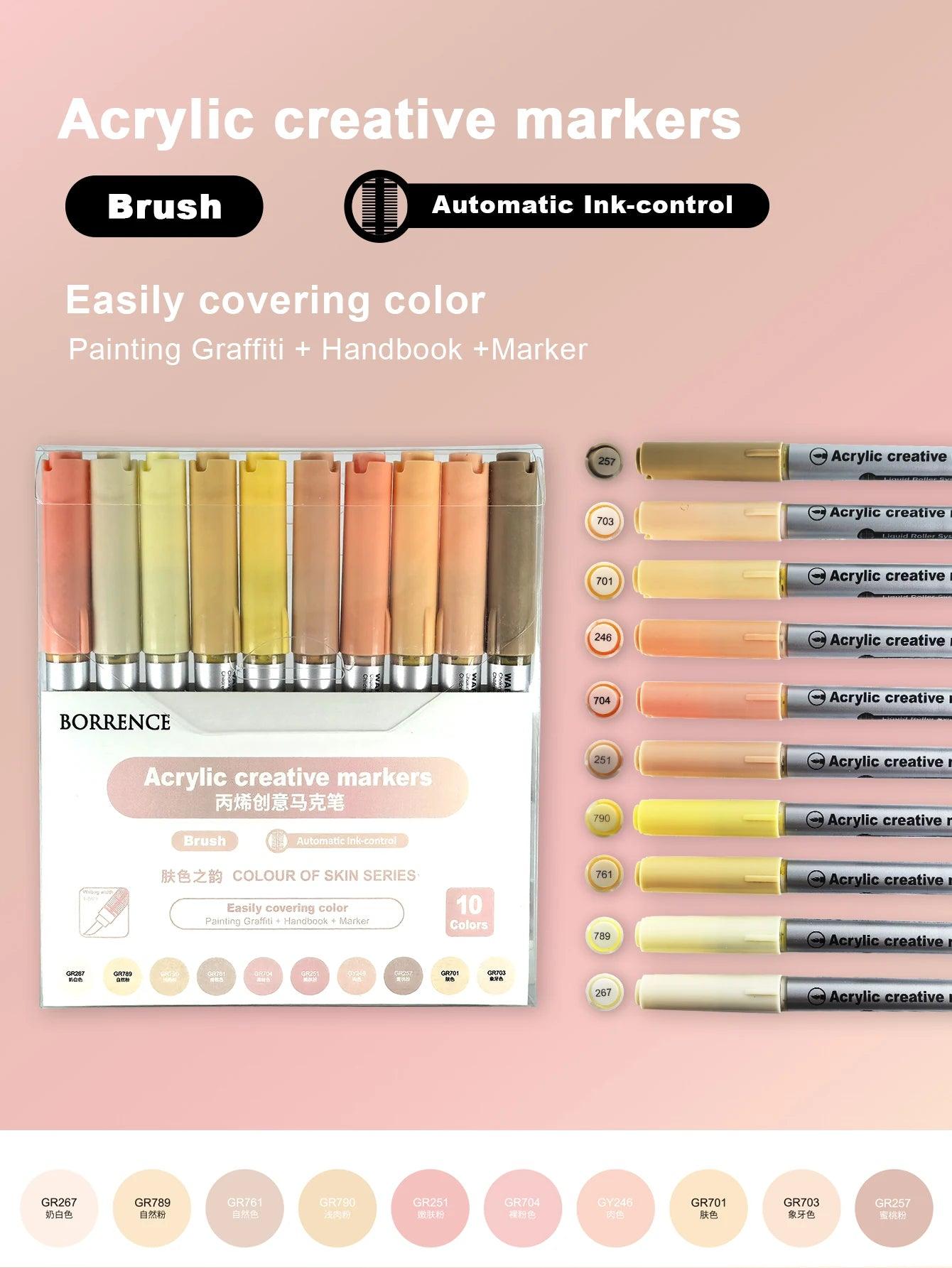 Acrylic Paint Markers | 120 Color Set | Toylandeu™