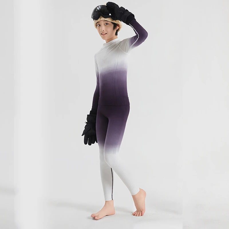 Kids Compression Base Layer Set | Compressed Fit | Durable Knit | Unisex Youth