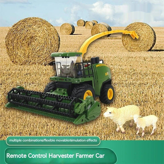 2.4GHz Remote Control Cars 1:24 RC Car Farm Tractor Farming Truck - ToylandEU