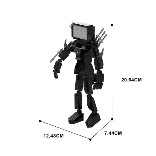 Skibidi Toilet Man and Camera Man Building Blocks with Speaker and Audio Components ToylandEU.com Toyland EU