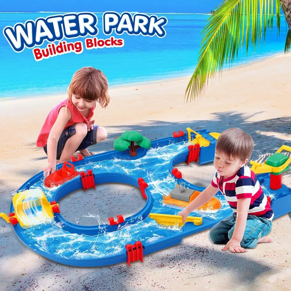 VATOS Summer Splash Bonanza: Ultimate 39-Piece Water Park Set for Kids' Outdoor Play