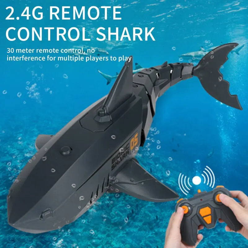 Mobile App Remote Control Camera Shark Charging 2.4G Megalodon Dual - ToylandEU