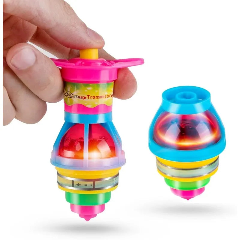 Hot 1Pcs Spinning Top Flash Luminous Spinning Tops Toy Colorful Top - ToylandEU