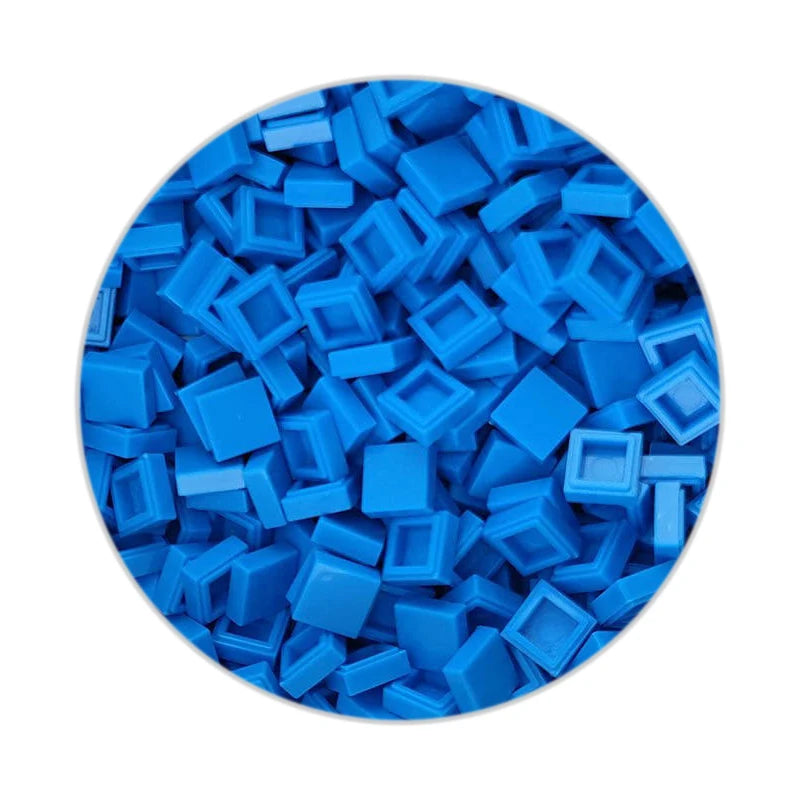 Smooth 1x1 Building Blocks | MOC Pixel Particles | DIY Kids Set