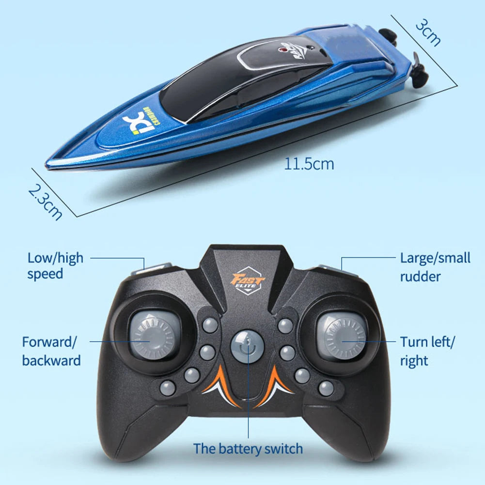 RC Boat | Waterproof | 2.4GHz Remote Control | For Children