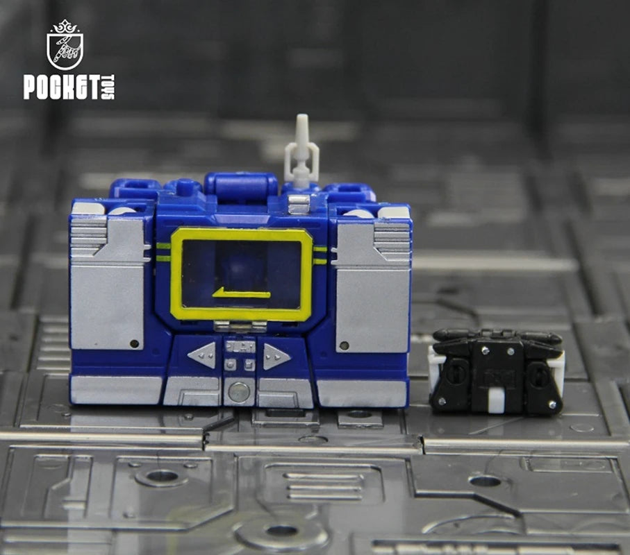 Pocket-Sized adaptable Soundwave Action Figure with Mini Robot Companions - ToylandEU