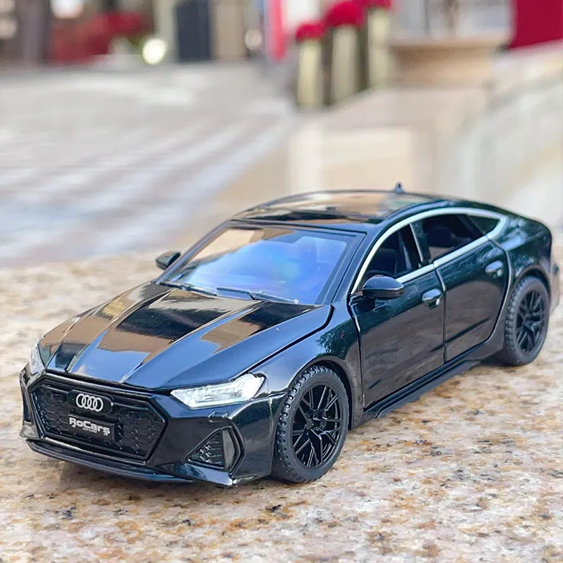 Audi RS7 Sportback 1:32 Scale Diecast Metal Model Car Toy with Alloy and Plastic Components