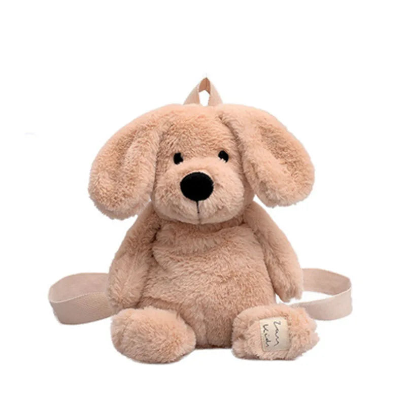 Cuddly Dog Plush Backpack - Adorable  Animal Toy Stuffed with Cotton - ToylandEU