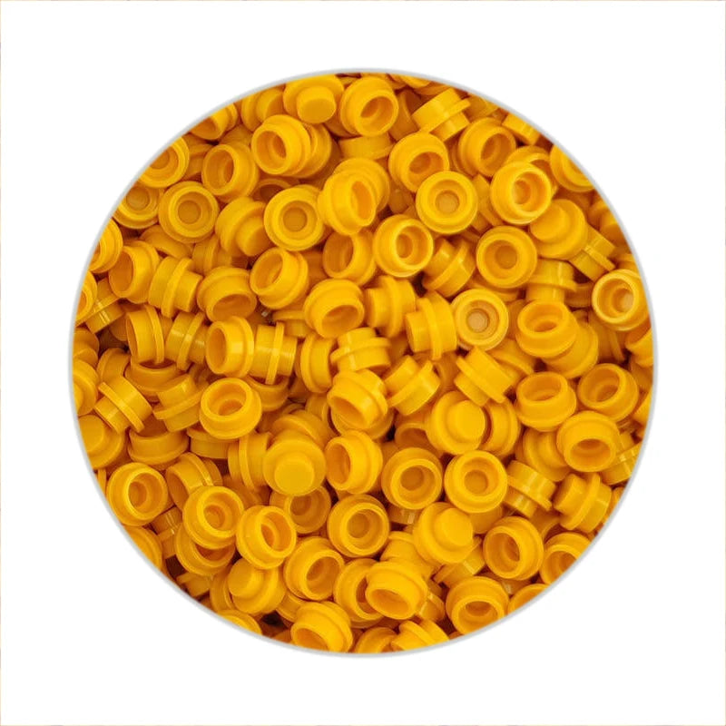 Building Block Plates | 1X1 Round Shape | Lego Compatible | Assorted Pack