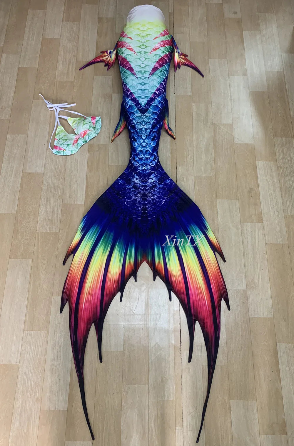 Mermaid Tail Swimsuit | Adult Unisex | Elastane Polyester | One Size