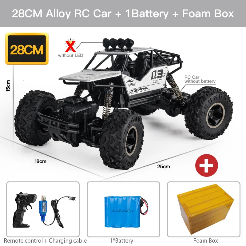 Off Road 4WD RC Car With Premium LED Lighting Remote