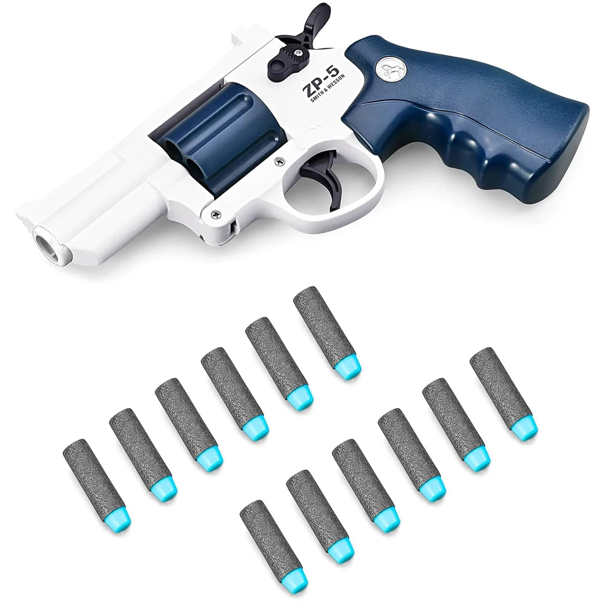 Toy Gun | Revolver Style | Plastic ABS Safe Toy | Unisex 6-12 Years