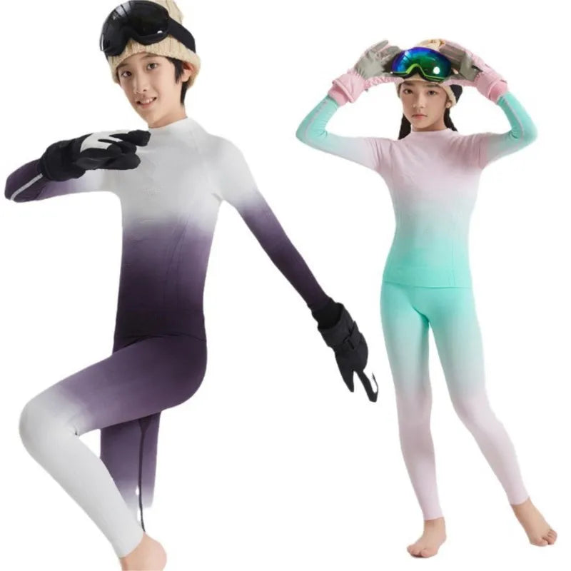Kids Compression Base Layer Set | Compressed Fit | Durable Knit | Unisex Youth
