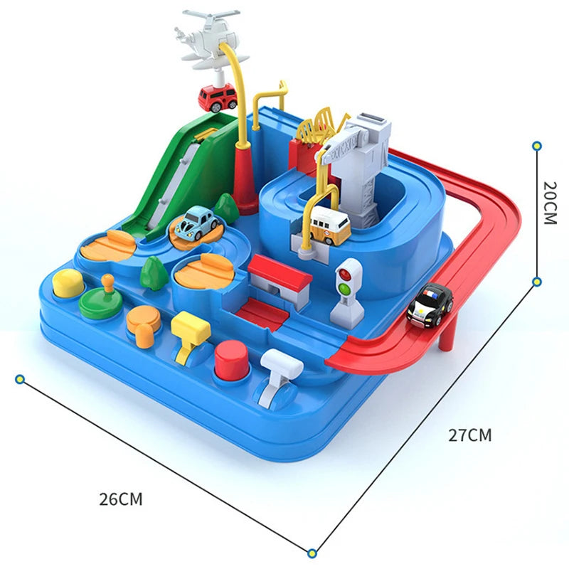 Children's Montessori Adventure Track Car Toy for Kids ToylandEU.com Toyland EU
