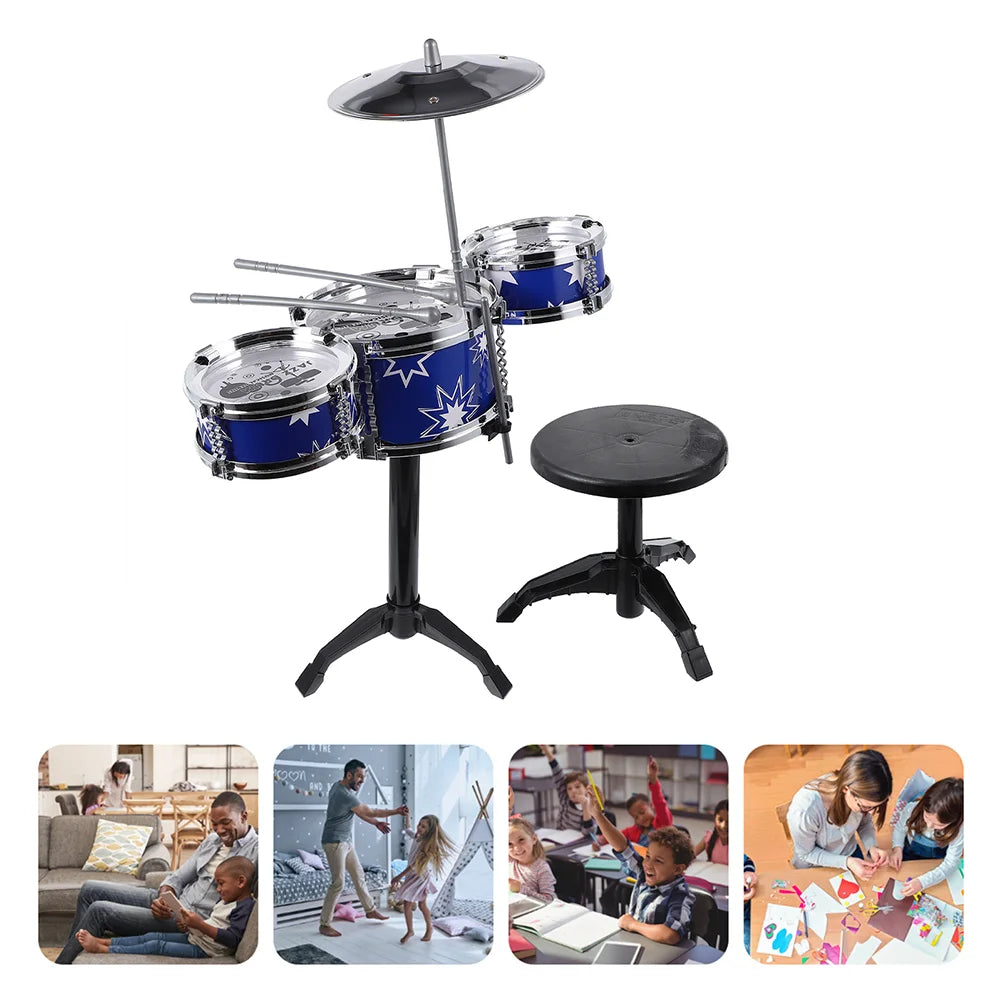 Percussion Instrument Drum Kit Toy Child Educational Toys Children - ToylandEU