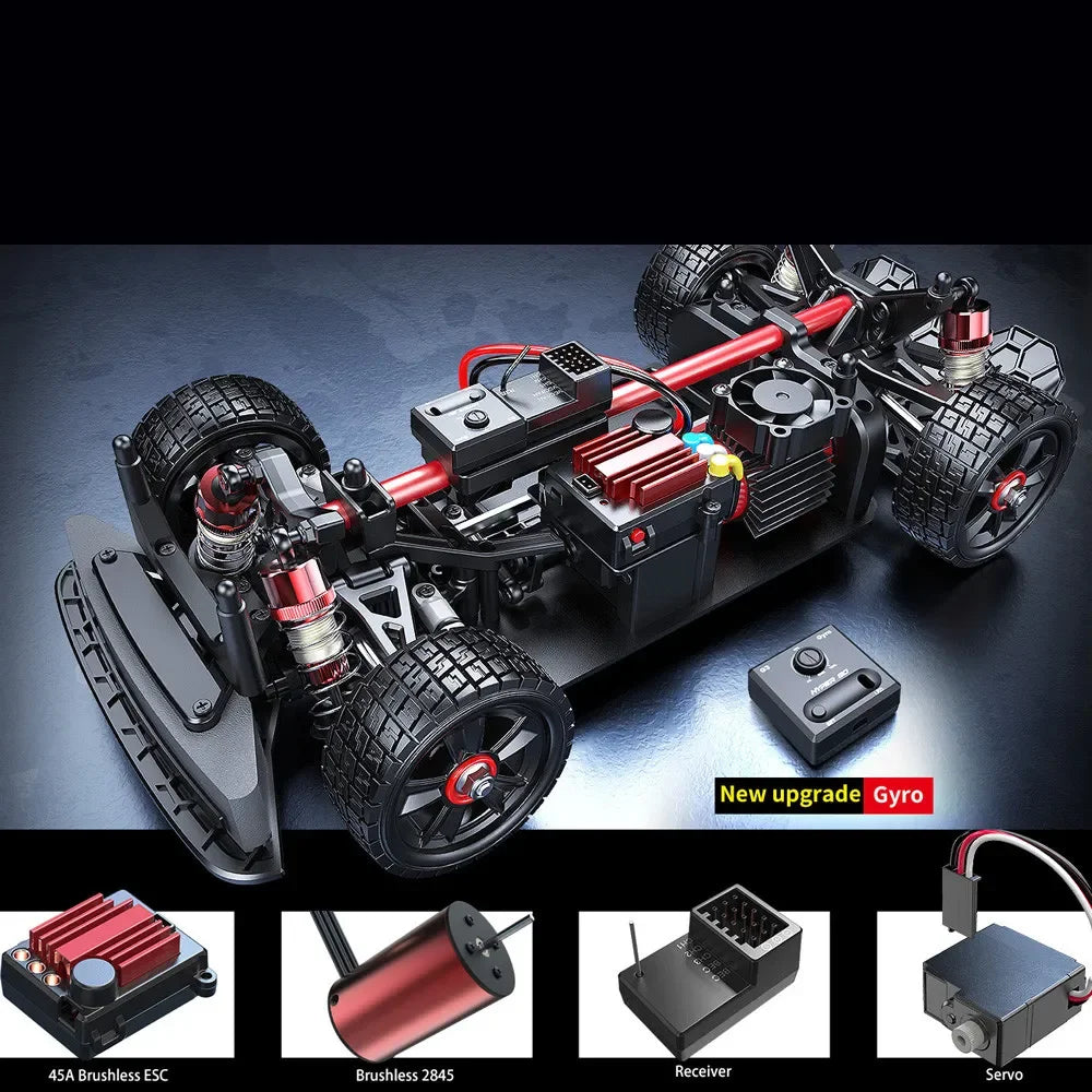 MJX 14301 V2.0 1/14 Scale 55km/h Brushless 4WD Remote Control Car