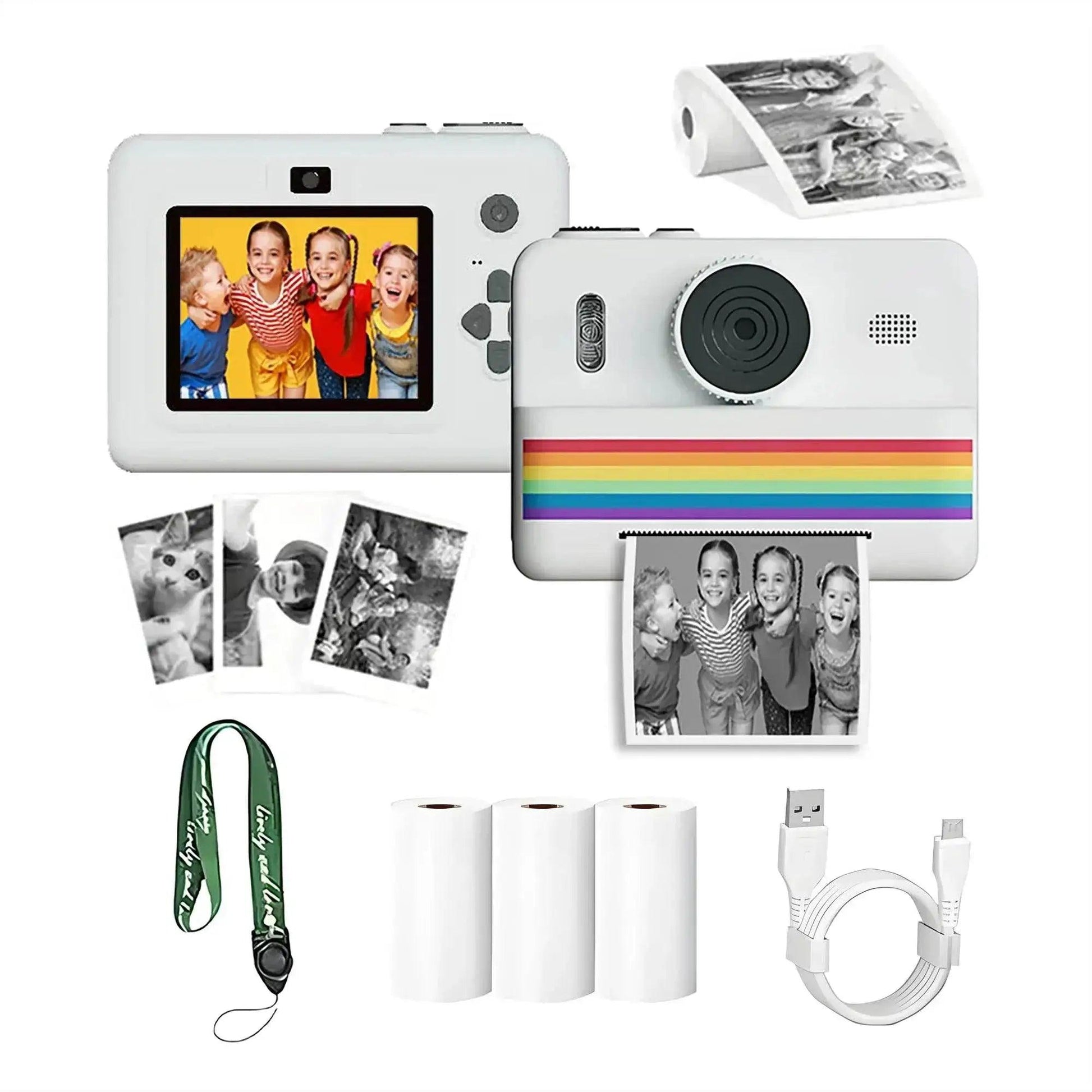 Digital Camera For Kids Instant Print Portable Small Camera - ToylandEU