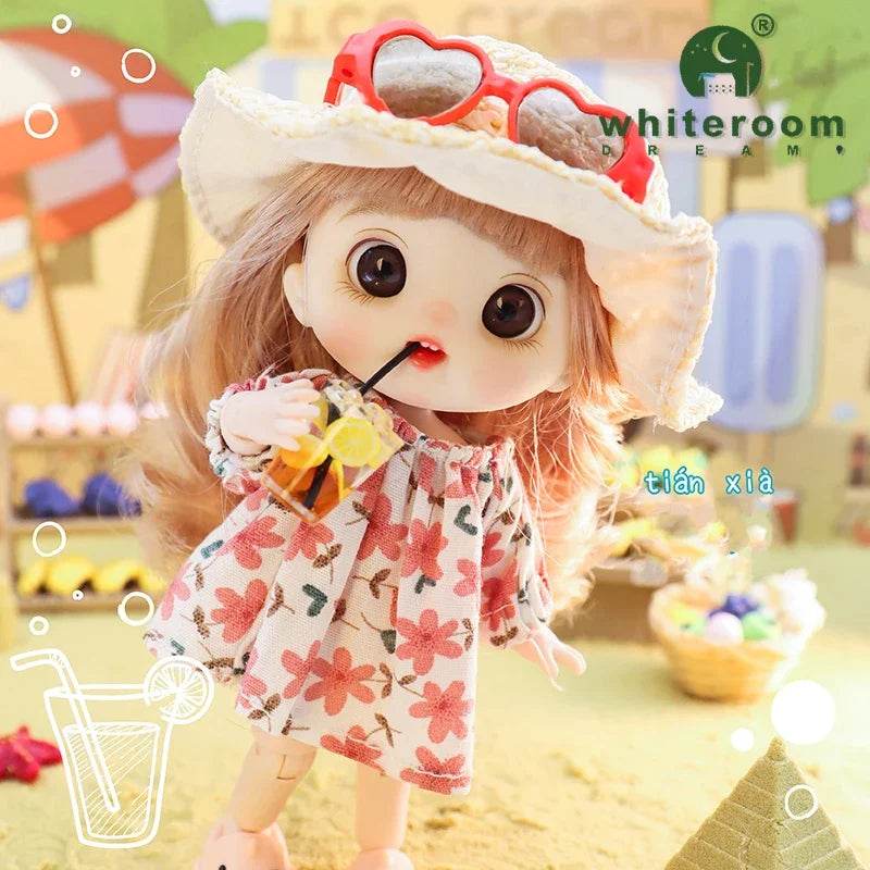 Ob11 Bjd Doll Boy Pig Face Piggy Ball-jointed Mini Doll Gift - ToylandEU