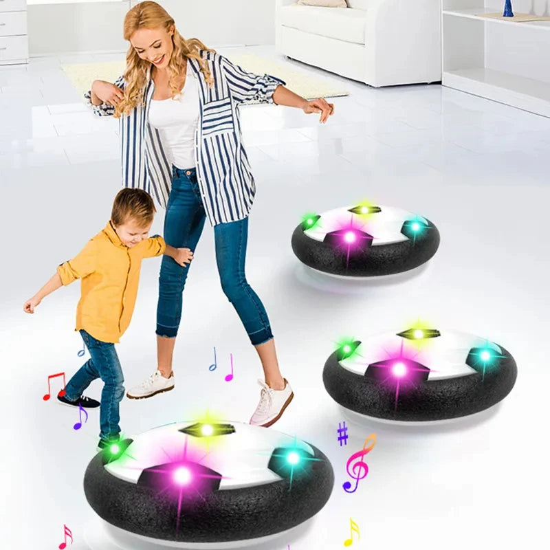 Levitating LED Soccer Disc Toy with Music and Lights - ToylandEU