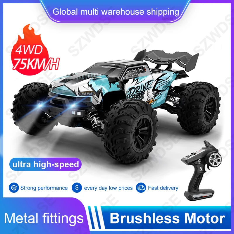 High-Speed 4WD Brushless RC Drift Truck - Thrilling Off-Road Adventure