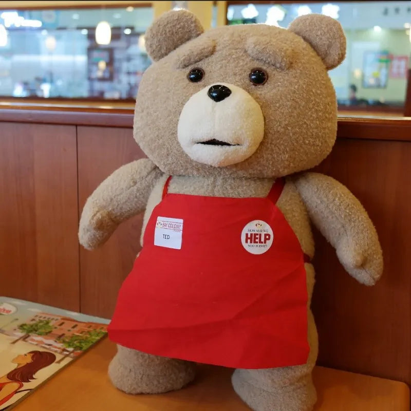 Disney 10 styles Movie Teddy Bear Ted 2 Plush Toys In Apron Soft