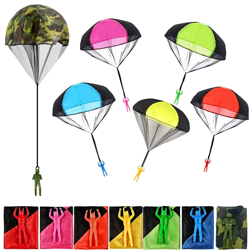 Kids Parachute Throwing Toy for Outdoor Fun - ToylandEU