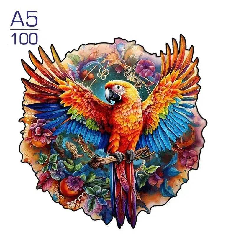 Educational 3D Wooden Animal Jigsaw Puzzle For All Ages - ToylandEU