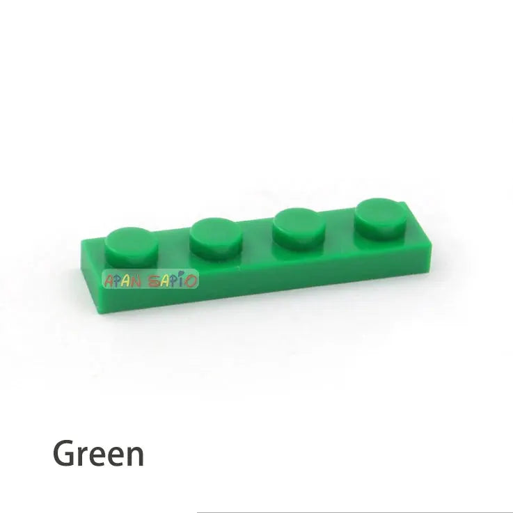 600pcs Thin Figures Bricks 1x4 Dots DIY Building Blocks Educational Creative Plastic Toys for Children Size Compatible With 3710 - ToylandEU