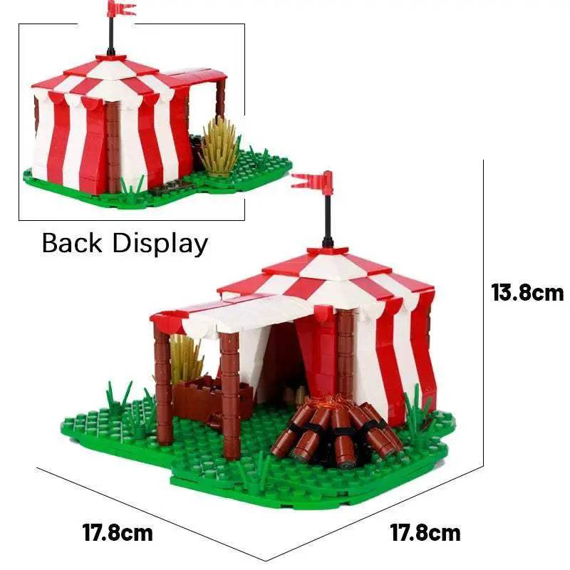 Medieval Castle Siege Weapons Building Blocks Army Knights Toys - ToylandEU