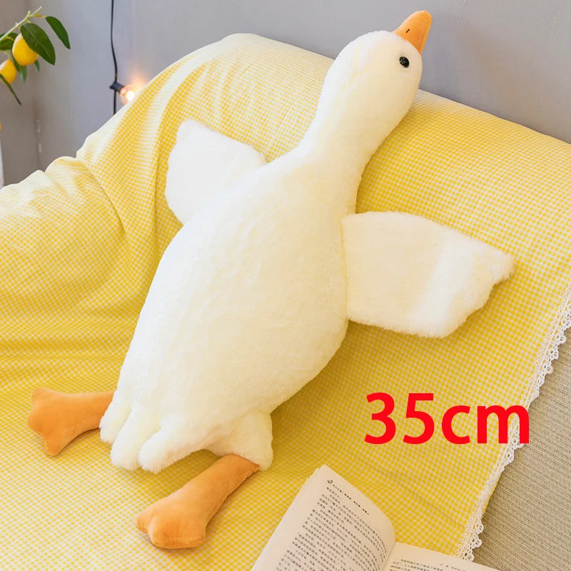 Giant Goose Plush Pillow | Height 151-199 cm | PP Cotton | 90/130/160/190 cm